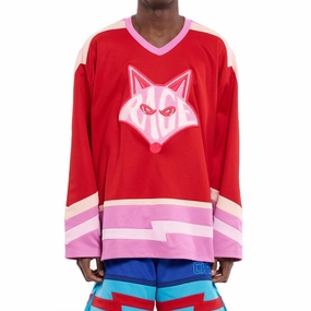 Fox Hockey Shirt 'Cherry Tomato'