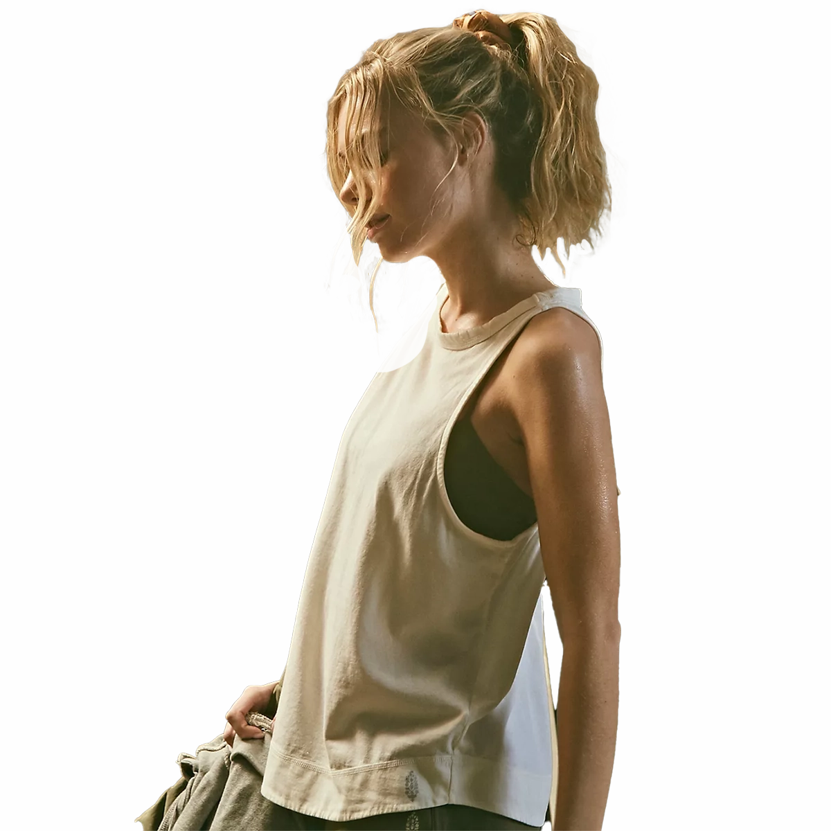 Free People Inhale Solid Tank