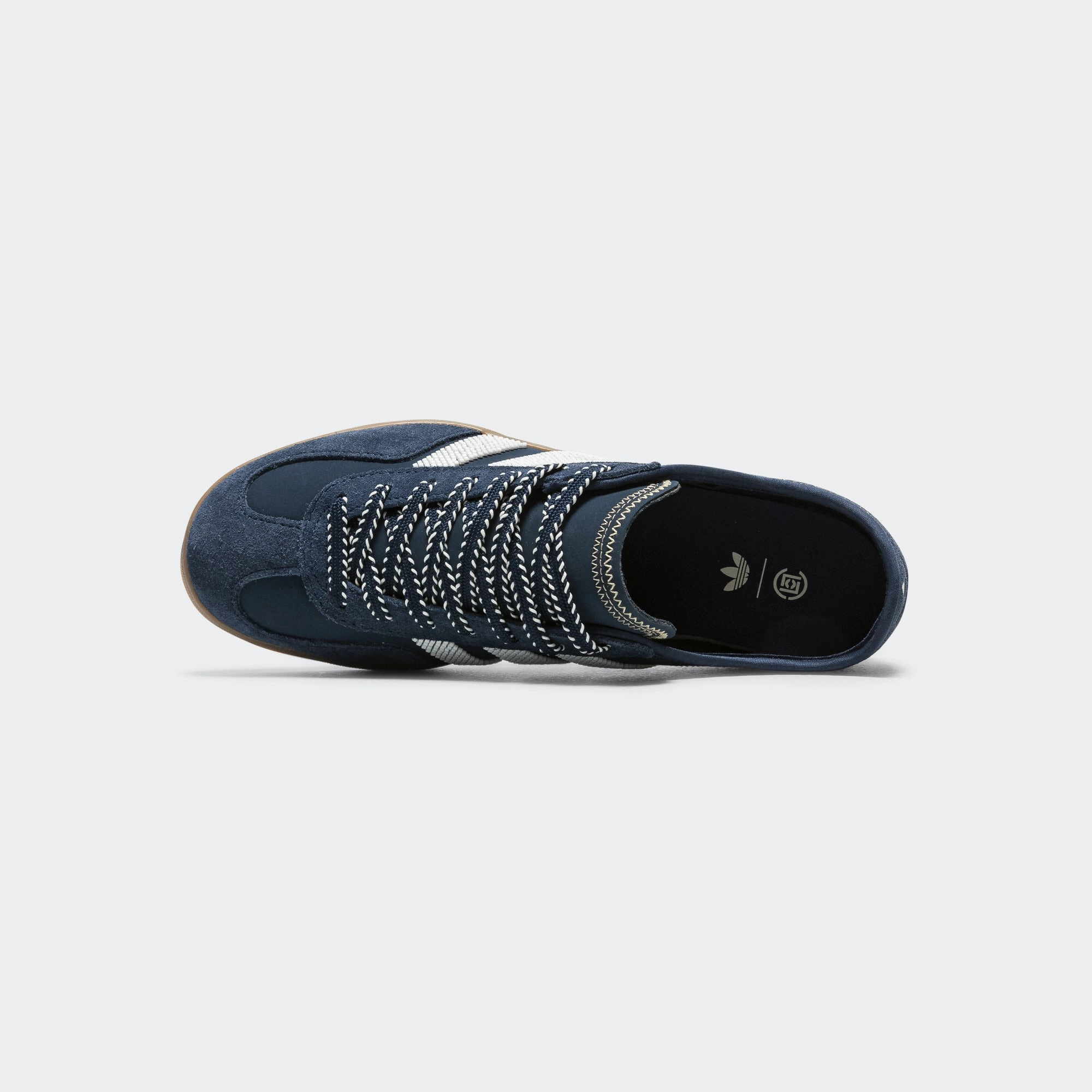 Gazelle By Edison Chen x CLOT - Collegiate Navy/Off White-Gum