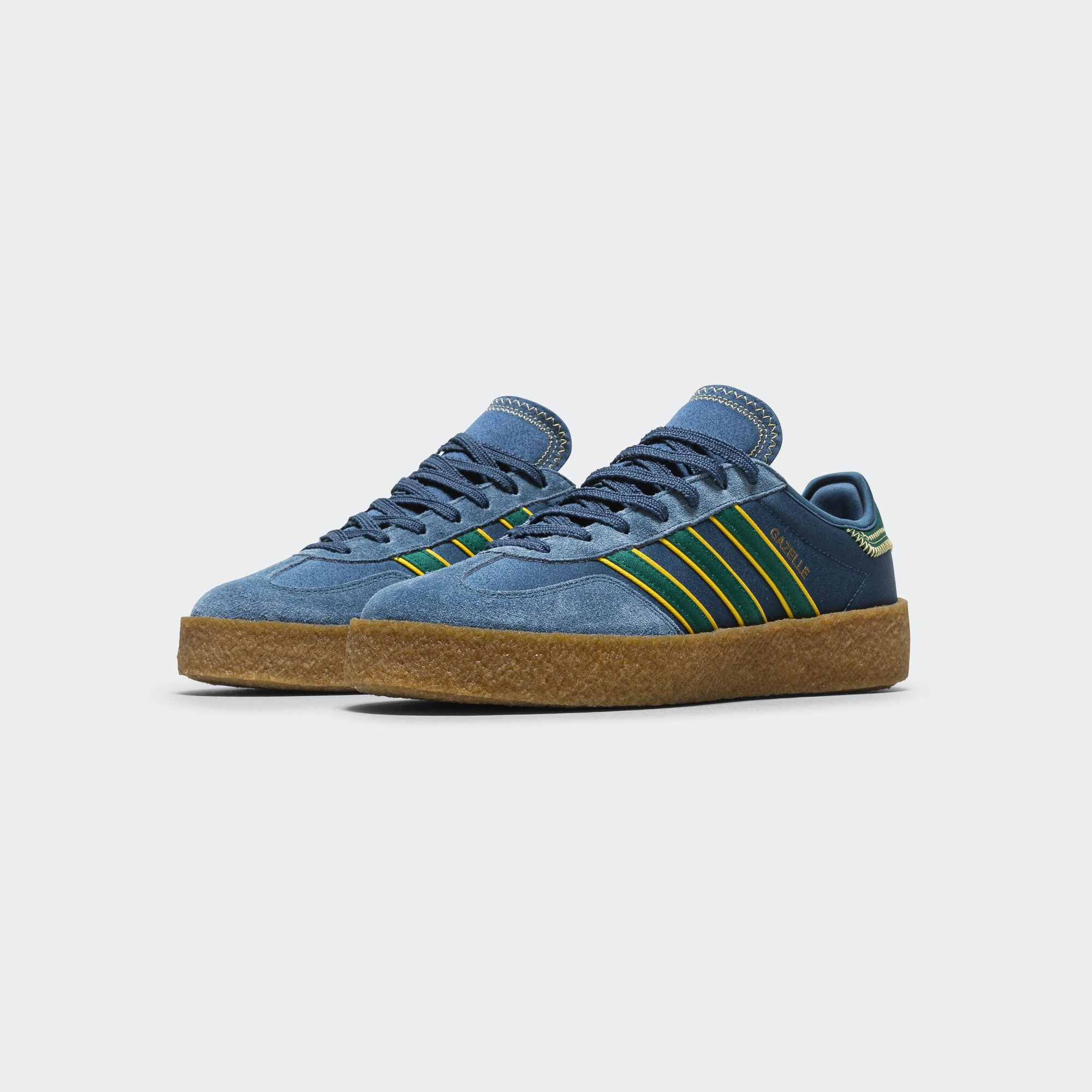 Gazelle by Edison Chen x CLOT - Navy Marine/Collegiate Green-Hazy Yellow