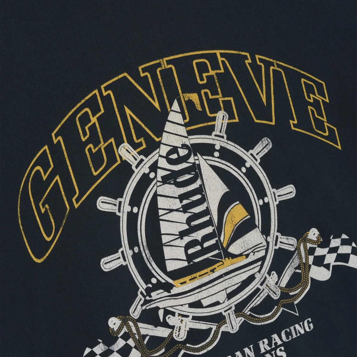 Geneve Catamaran Tee 'Vintage Black'