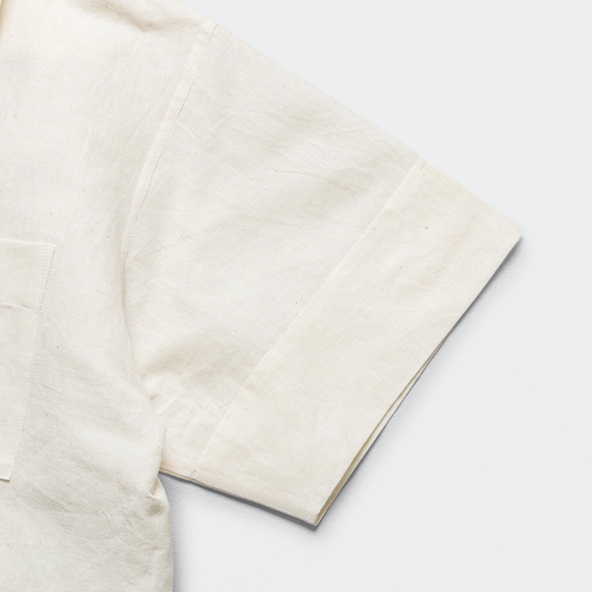 Greetings Shirt - Ecru Block