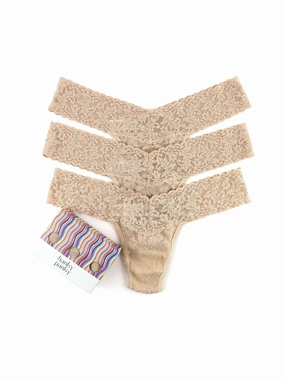 Hanky Panky 3-Pack Low Rise Thongs