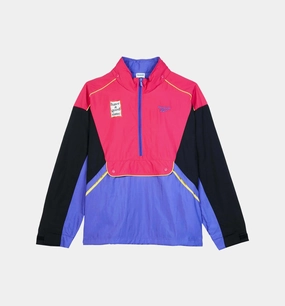 Have a Good Time Anorak Mens Jacket - Black/ Pink Craze/ Ultima Purple