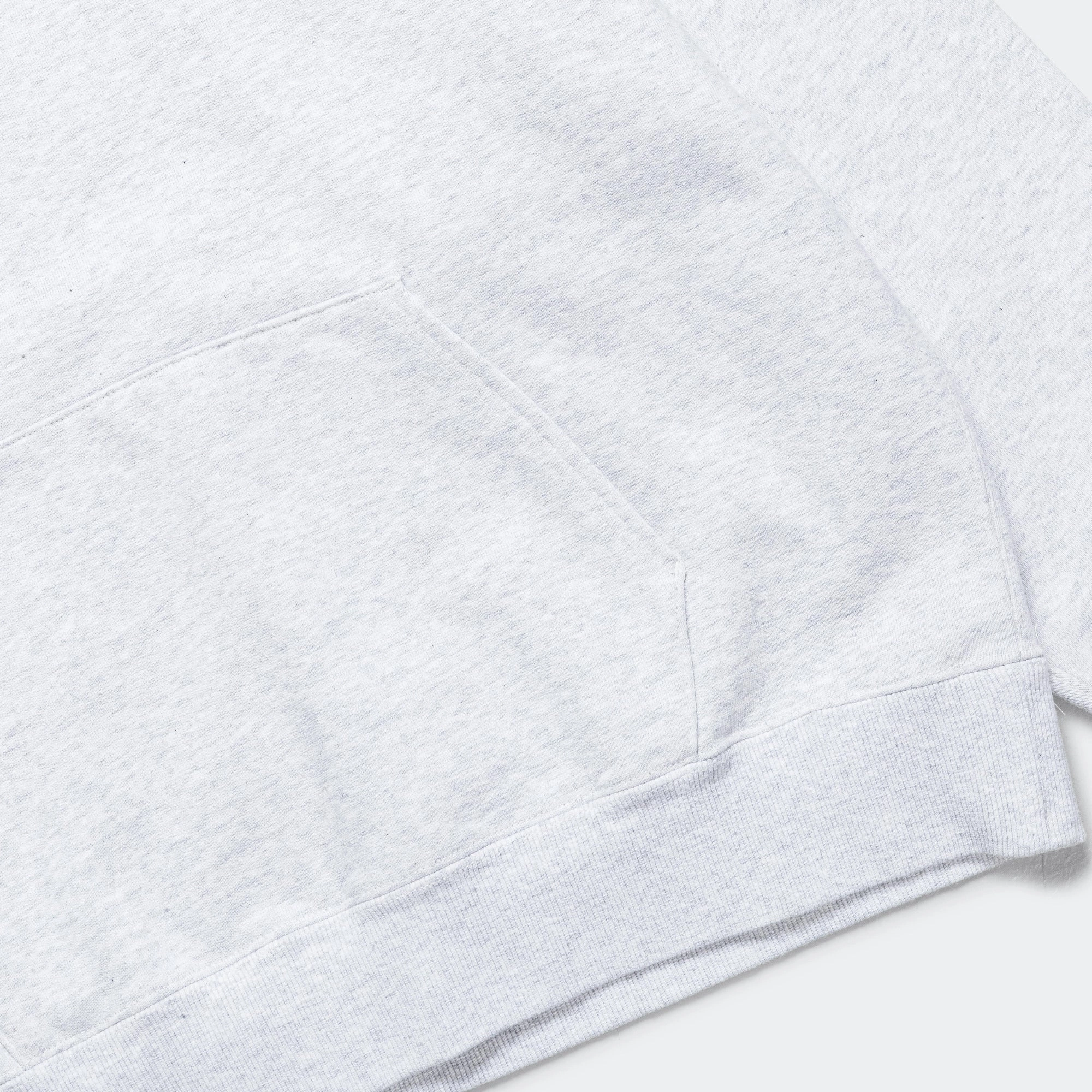 Heavy Weight Loose Hoodie - Ash Grey