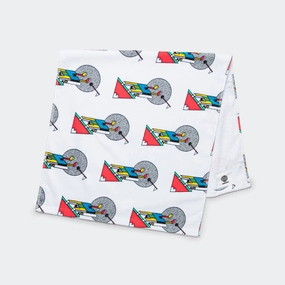 Honk Shoo Caddie Towel - White