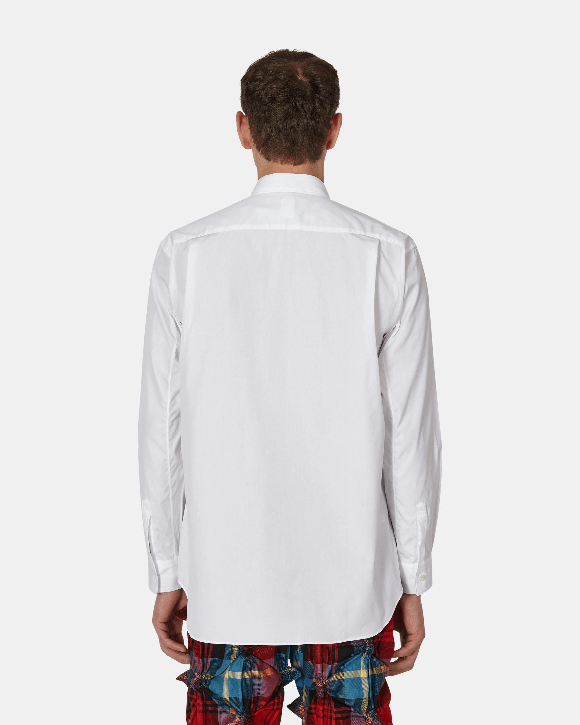 Invader Poplin Shirt White