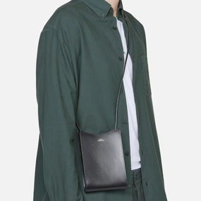 Jamie Neck Pouch Black