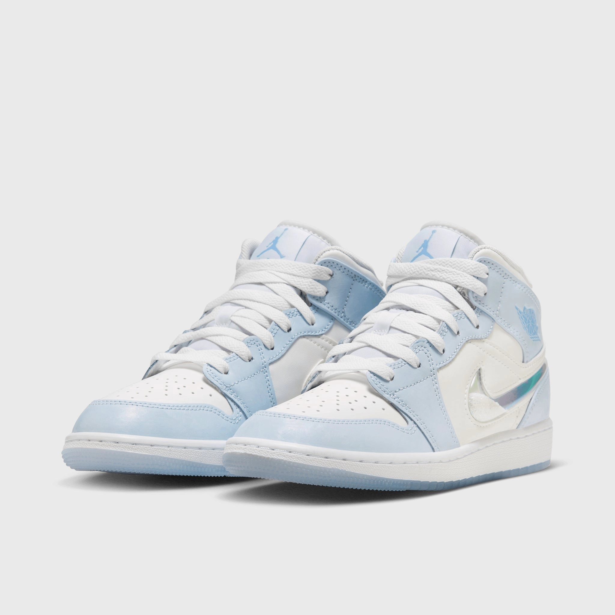 Jordan 1 Mid SE GS Blue Tint / Ice Blue - Summit White