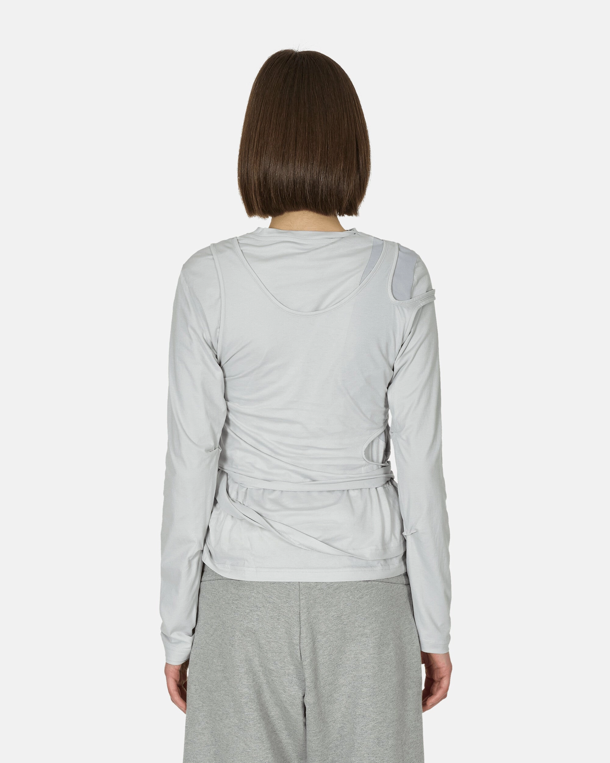 Julien Longsleeve Top Light Grey