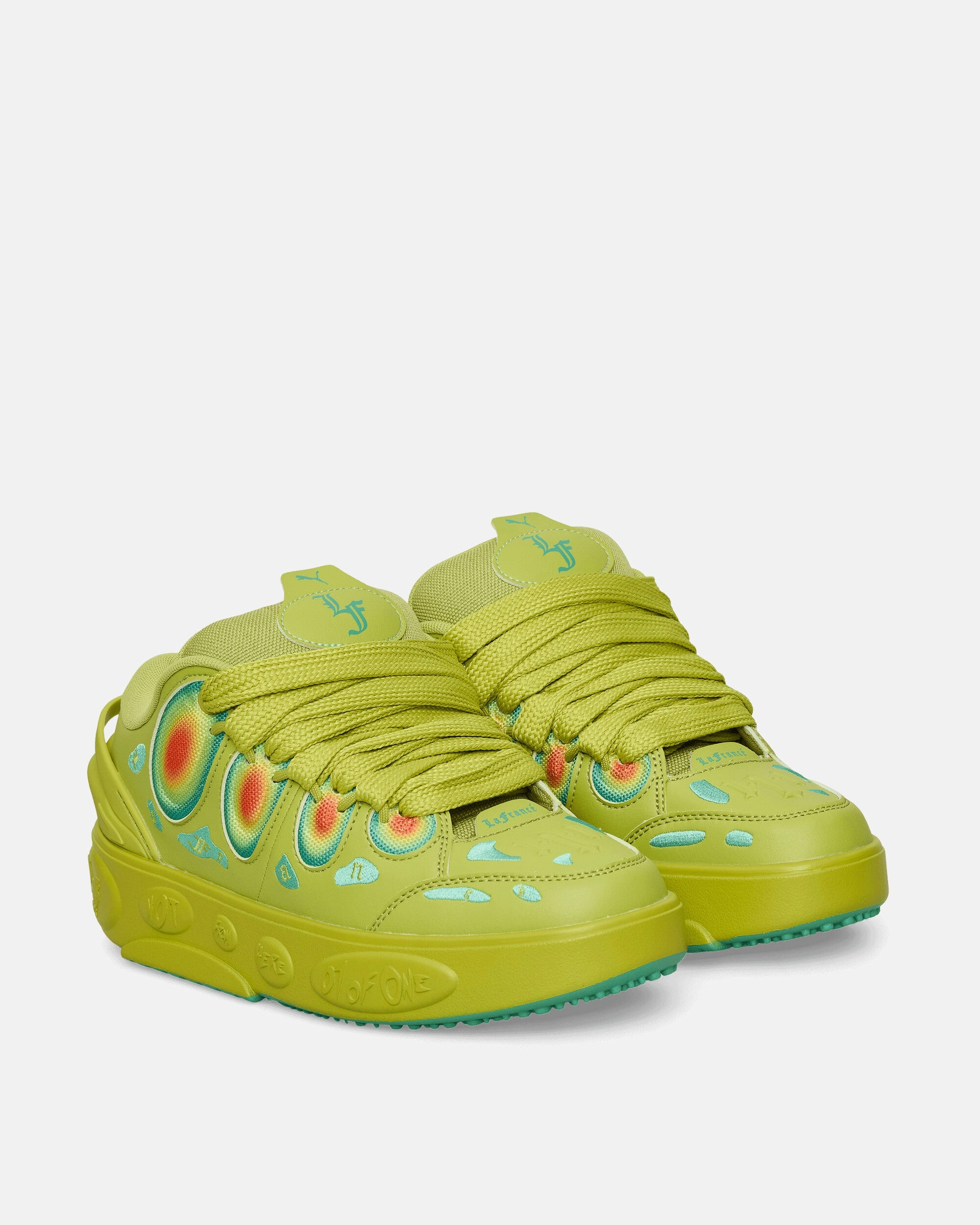 LaMelo Ball LaFrancé Heatmap Sneakers Sea Kelp / Jade Frost