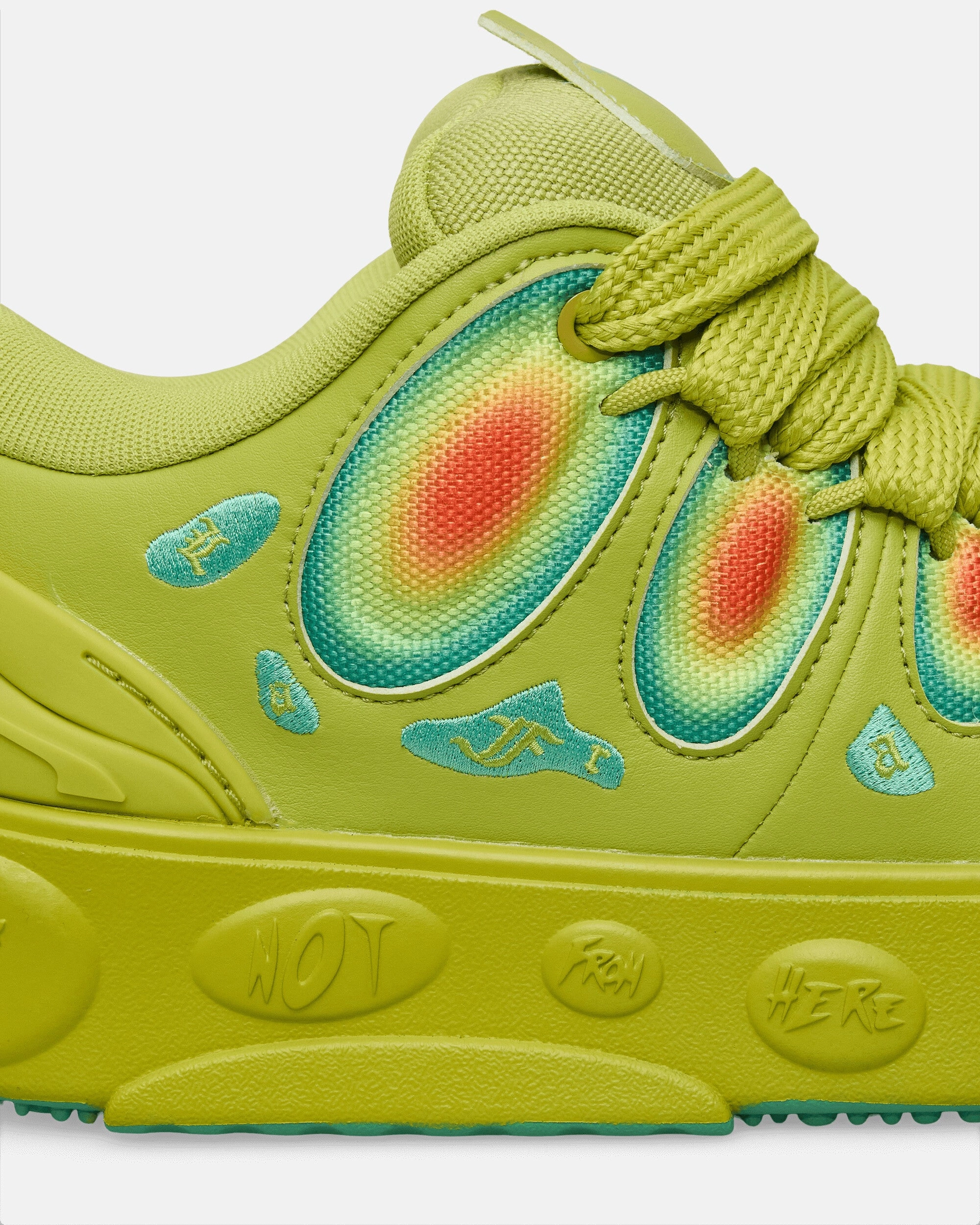 LaMelo Ball LaFrancé Heatmap Sneakers Sea Kelp / Jade Frost