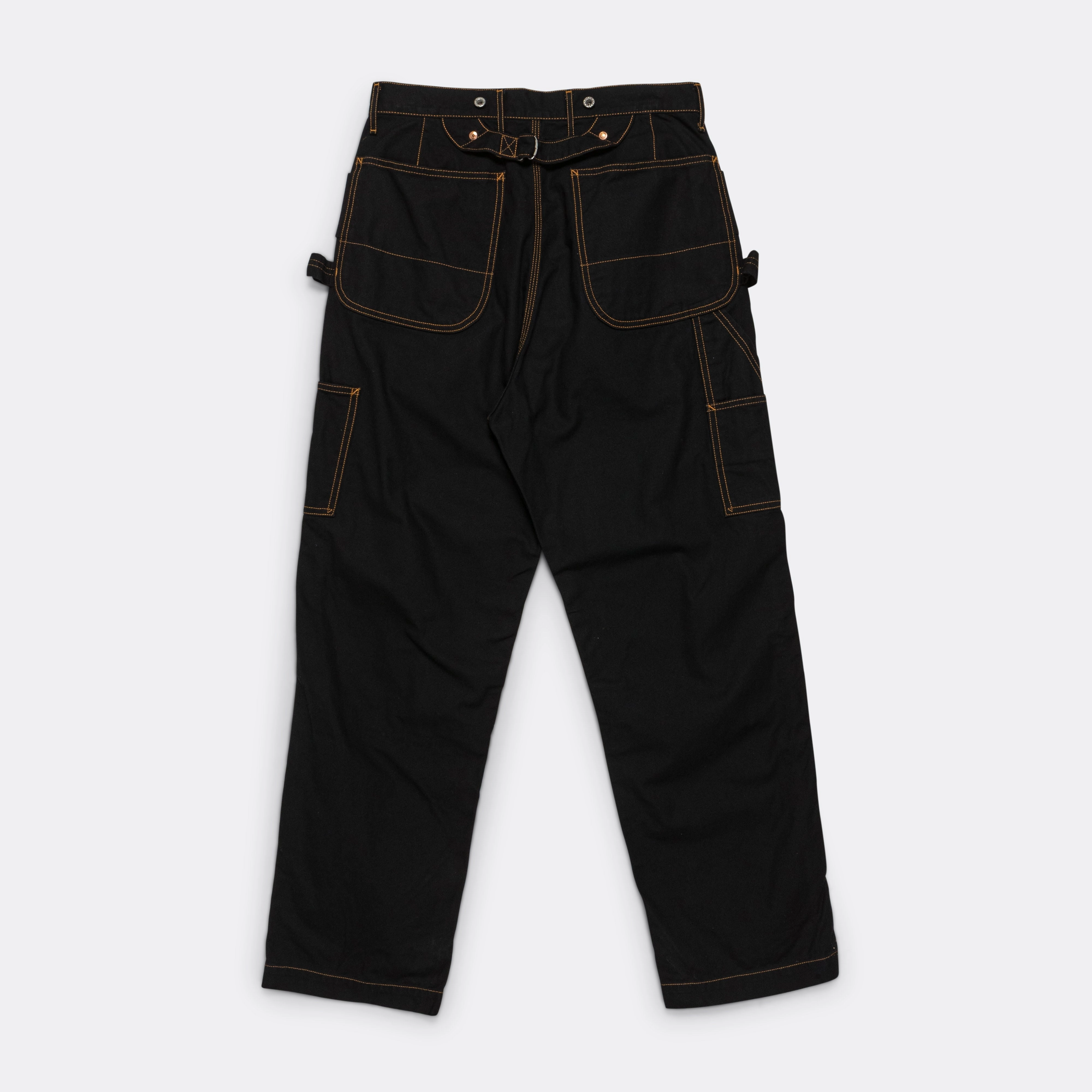 Light Canvas LUMBER Pants - Black