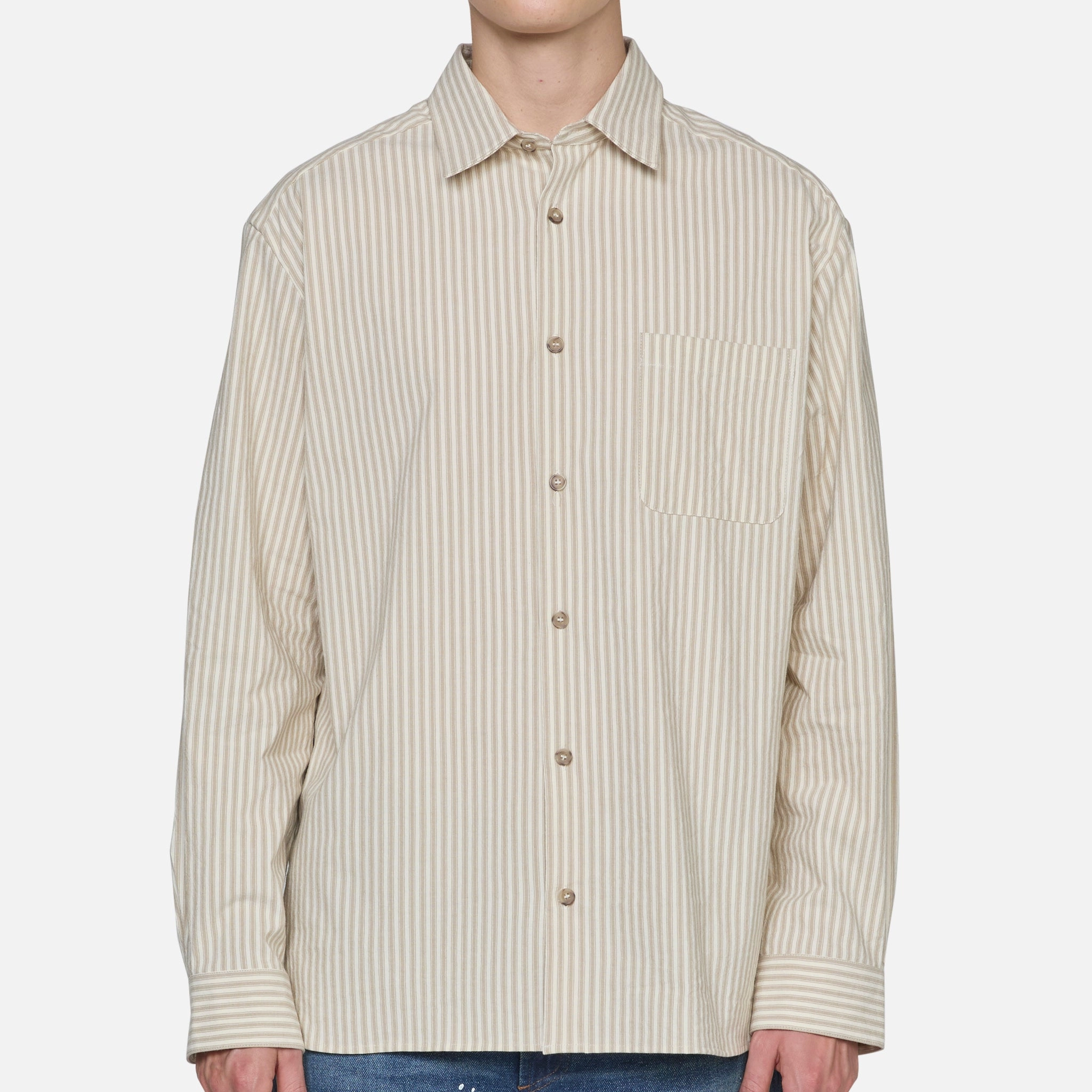 Malo Overshirt Beige
