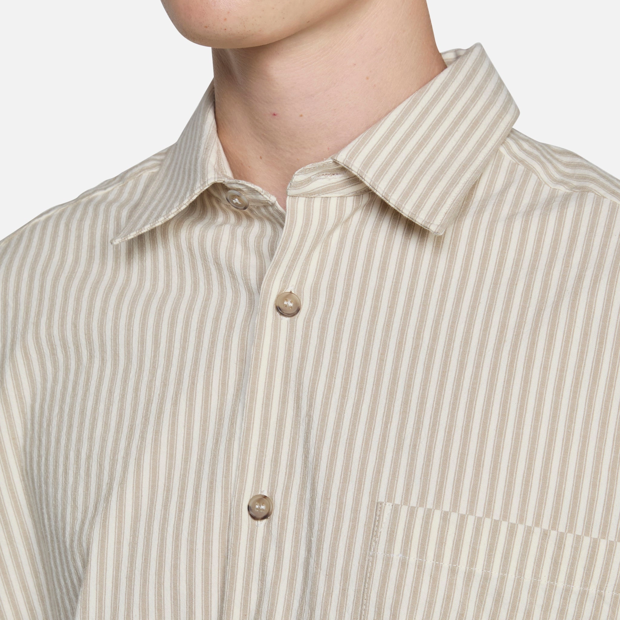 Malo Overshirt Beige
