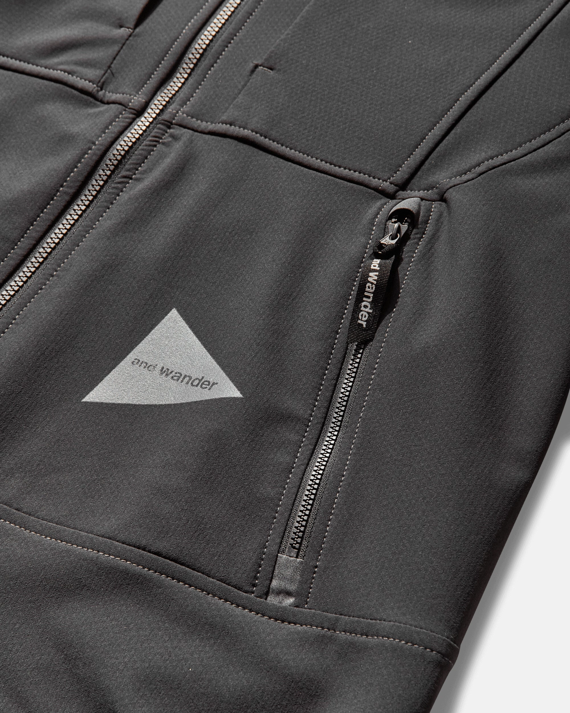 Men's Light Stretch Shell Jacket Charcoal