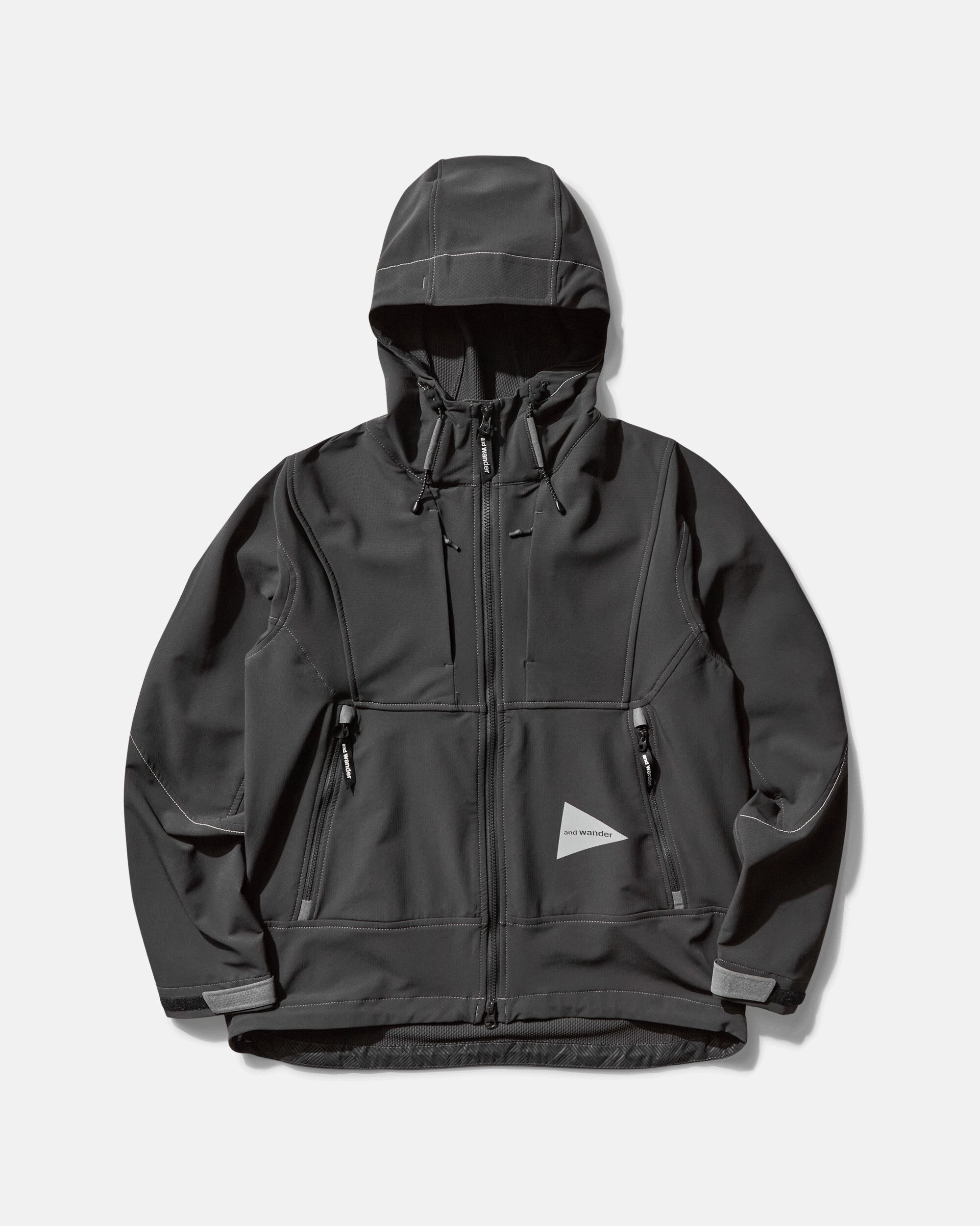 Men's Light Stretch Shell Jacket Charcoal