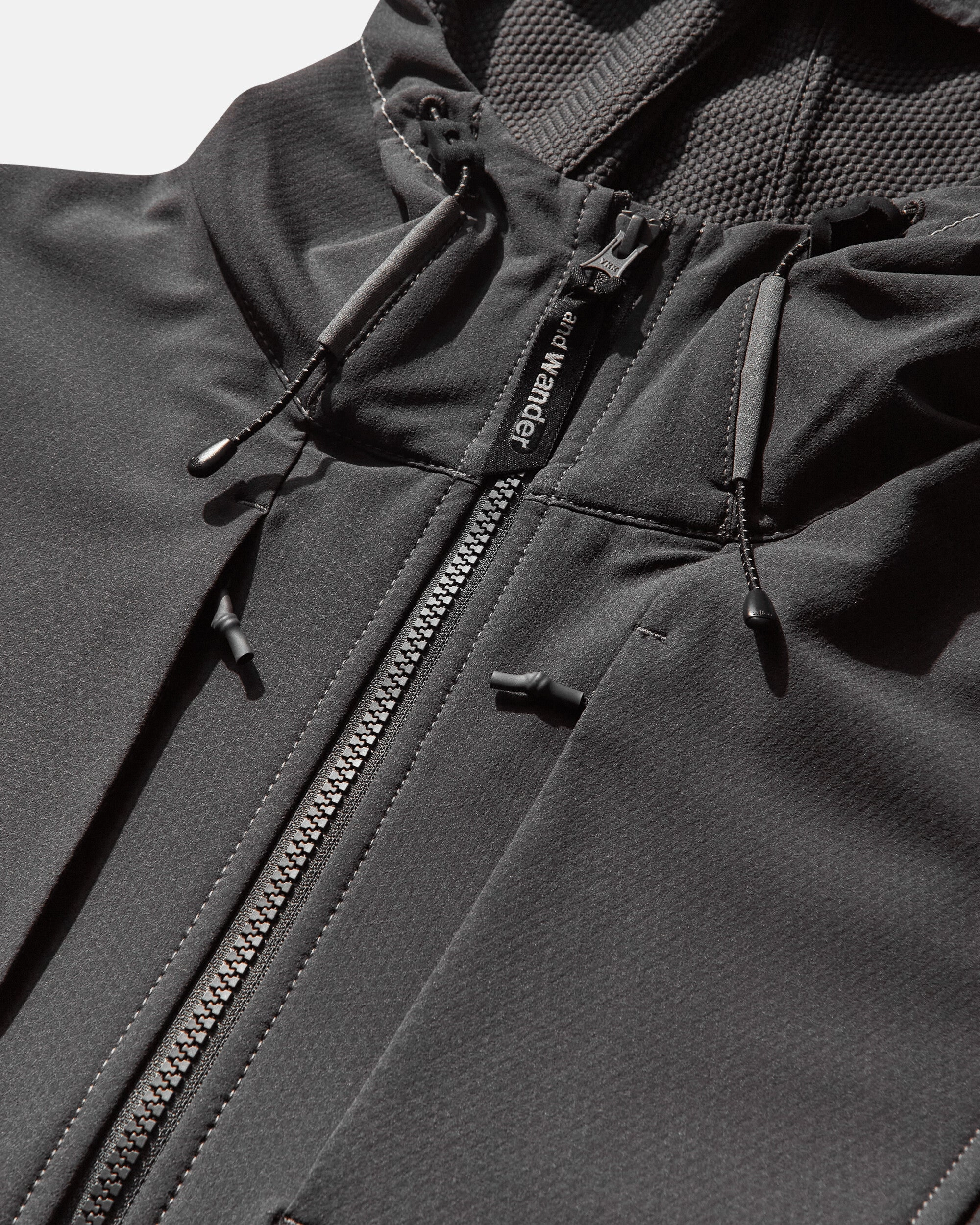 Men's Light Stretch Shell Jacket Charcoal