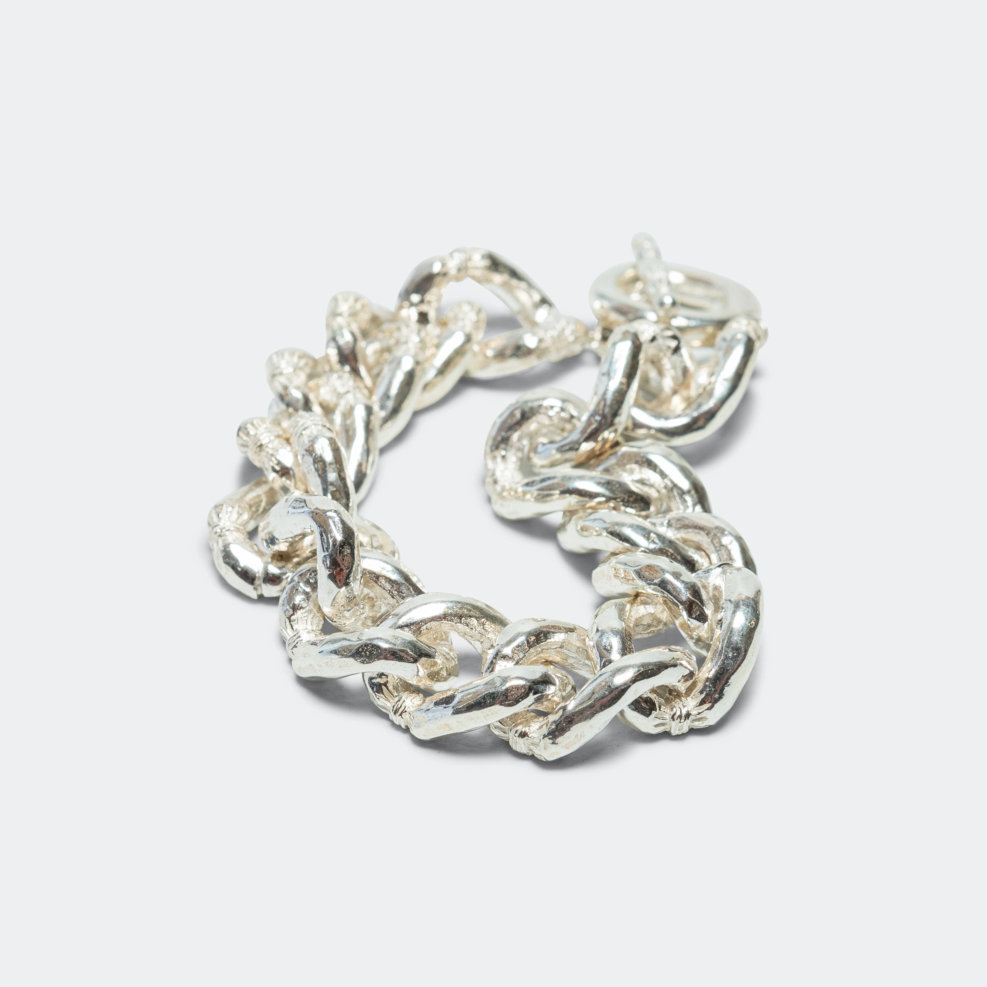 Nature Knows Best Cuban Bracelet - 925 Silver