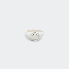 Natures Smile Signet Impression - 925 Silver