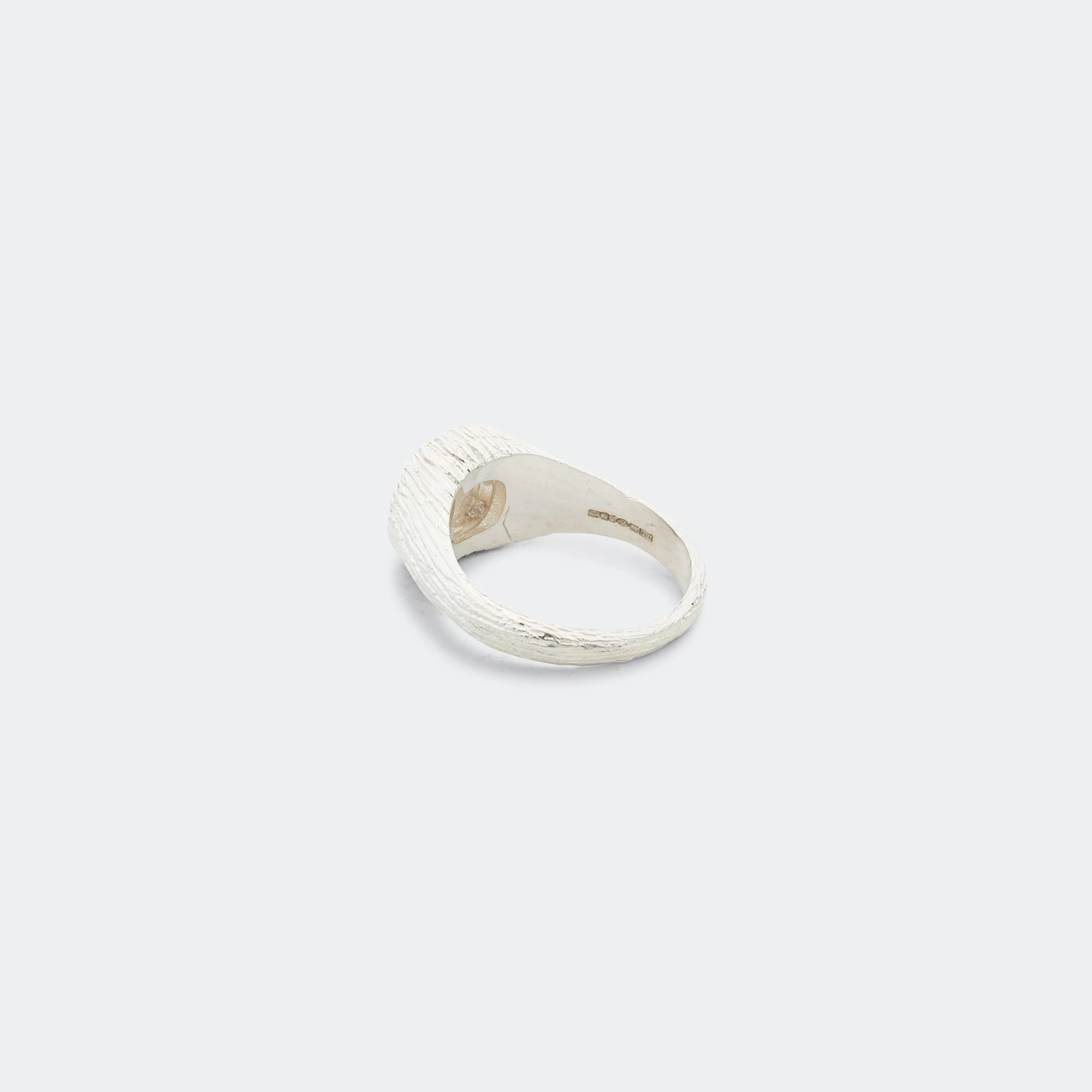 Natures Smile Signet Impression - 925 Silver