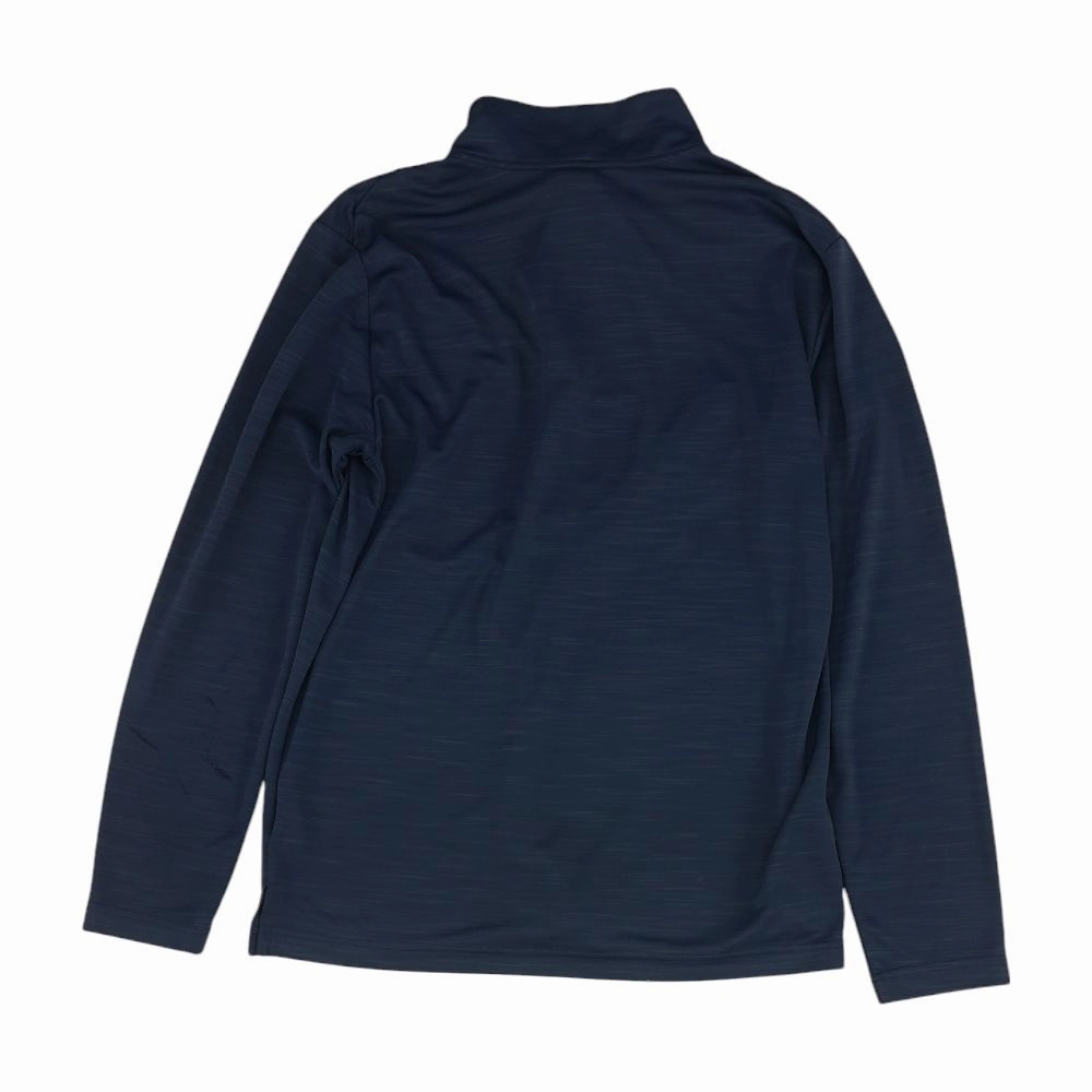 Navy Solid 1/4 Zip Pullover