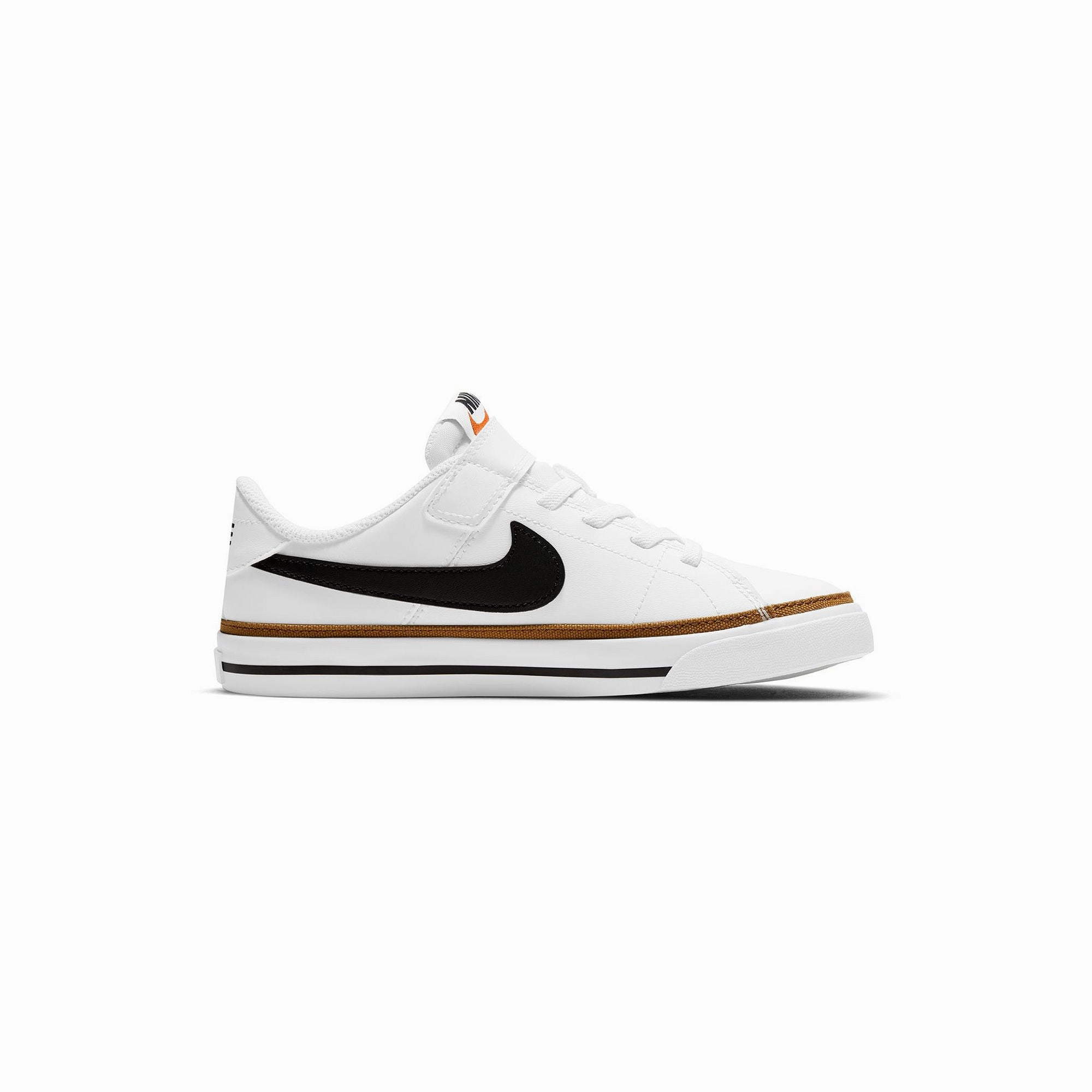Nike Court Legacy Little & Big Unisex Sneakers - WHITE BLACK GUM 5 1/2 MEDIUM