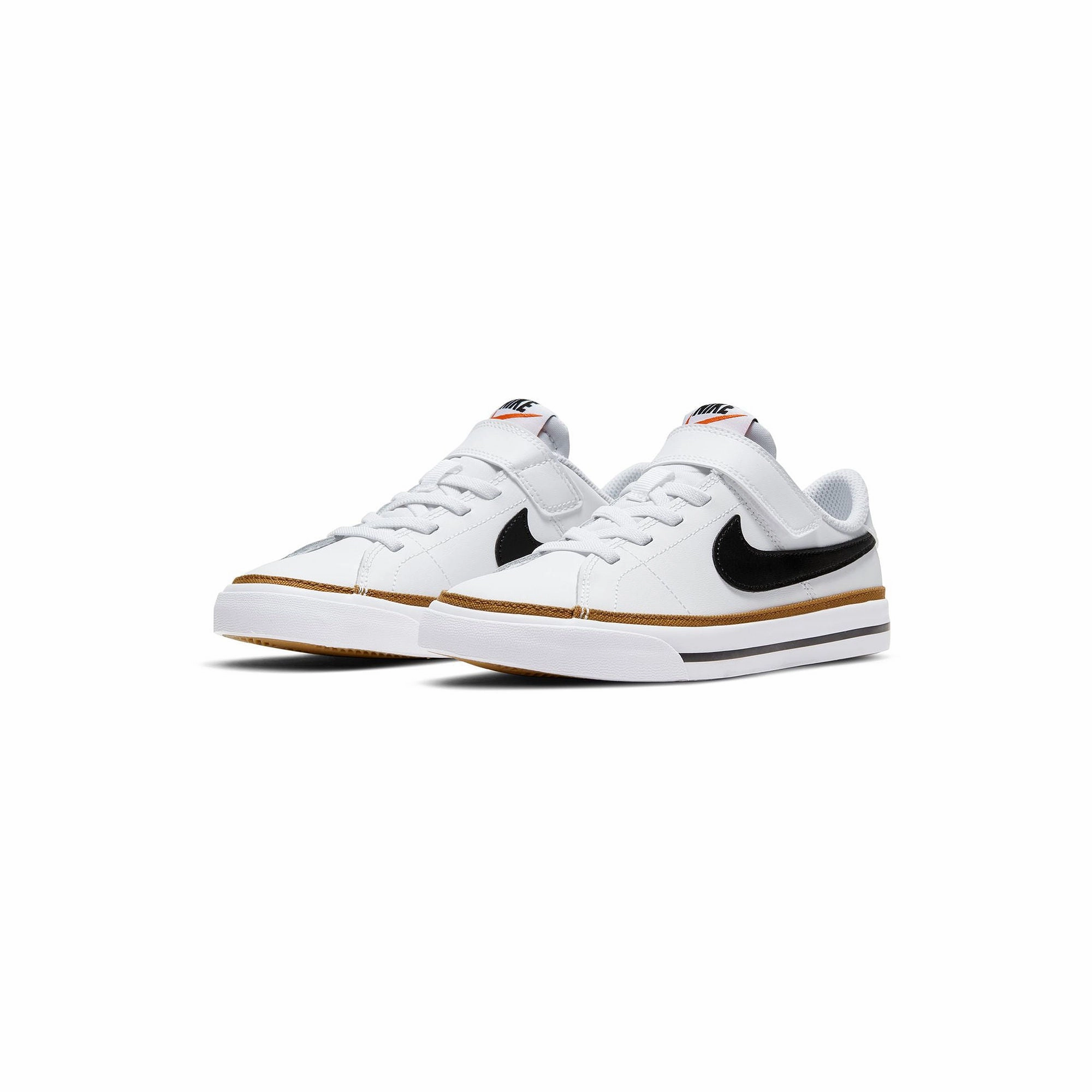Nike Court Legacy Little & Big Unisex Sneakers - WHITE BLACK GUM 5 1/2 MEDIUM