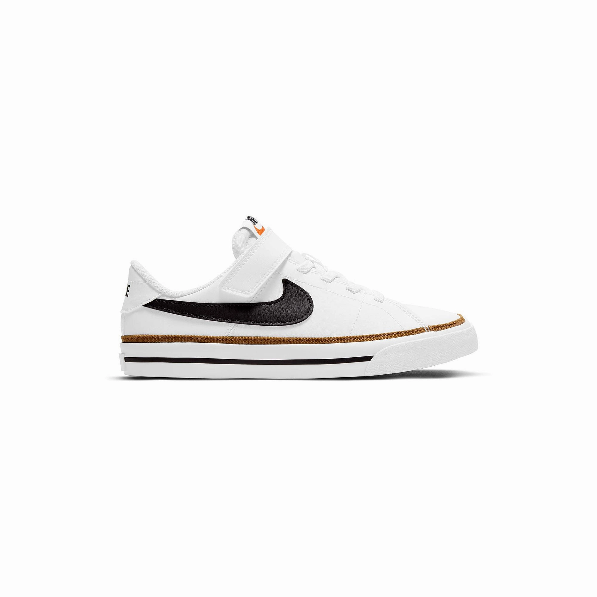 Nike Court Legacy Little & Big Unisex Sneakers - WHITE BLACK GUM 5 1/2 MEDIUM