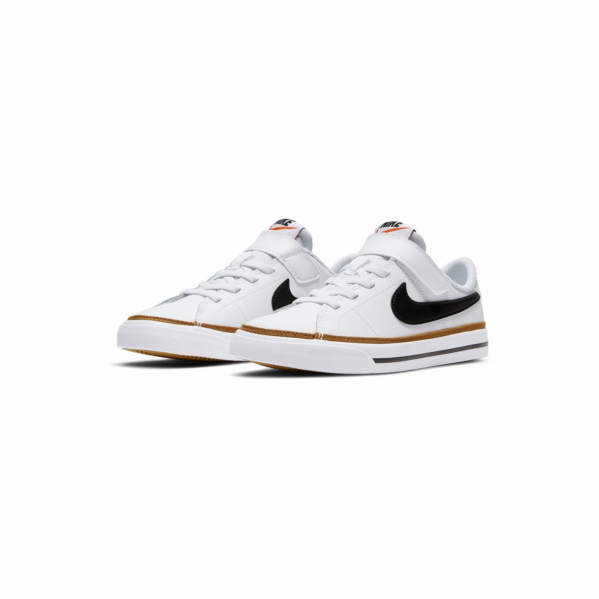Nike Court Legacy Little & Big Unisex Sneakers - WHITE BLACK GUM 5 1/2 MEDIUM