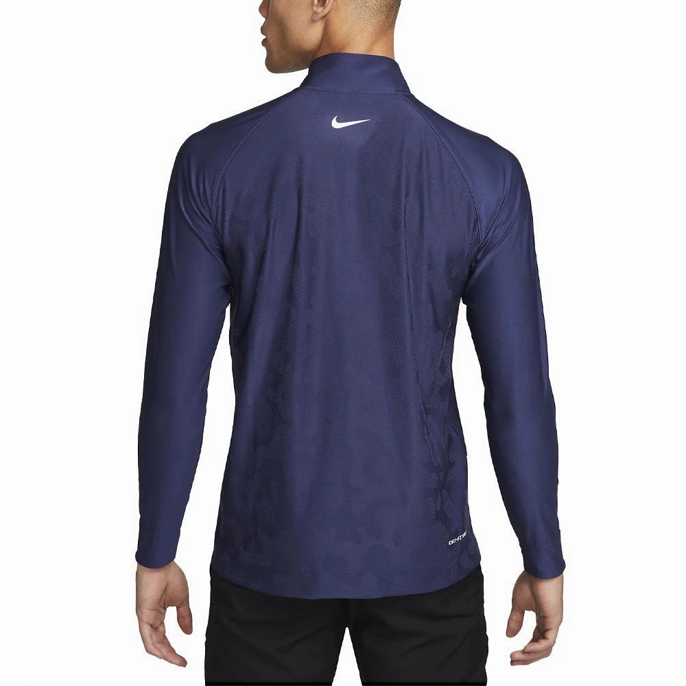 Nike Dri-FIT ADV Tour 1/2 Half Zip Golf Pullover Midnight Navy/White - FW23 Men