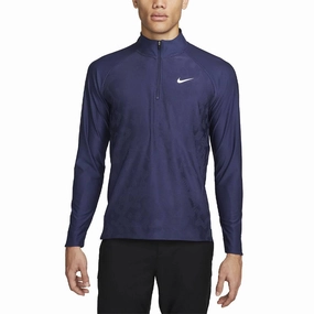 Nike Dri-FIT ADV Tour 1/2 Half Zip Golf Pullover Midnight Navy/White - FW23 Men