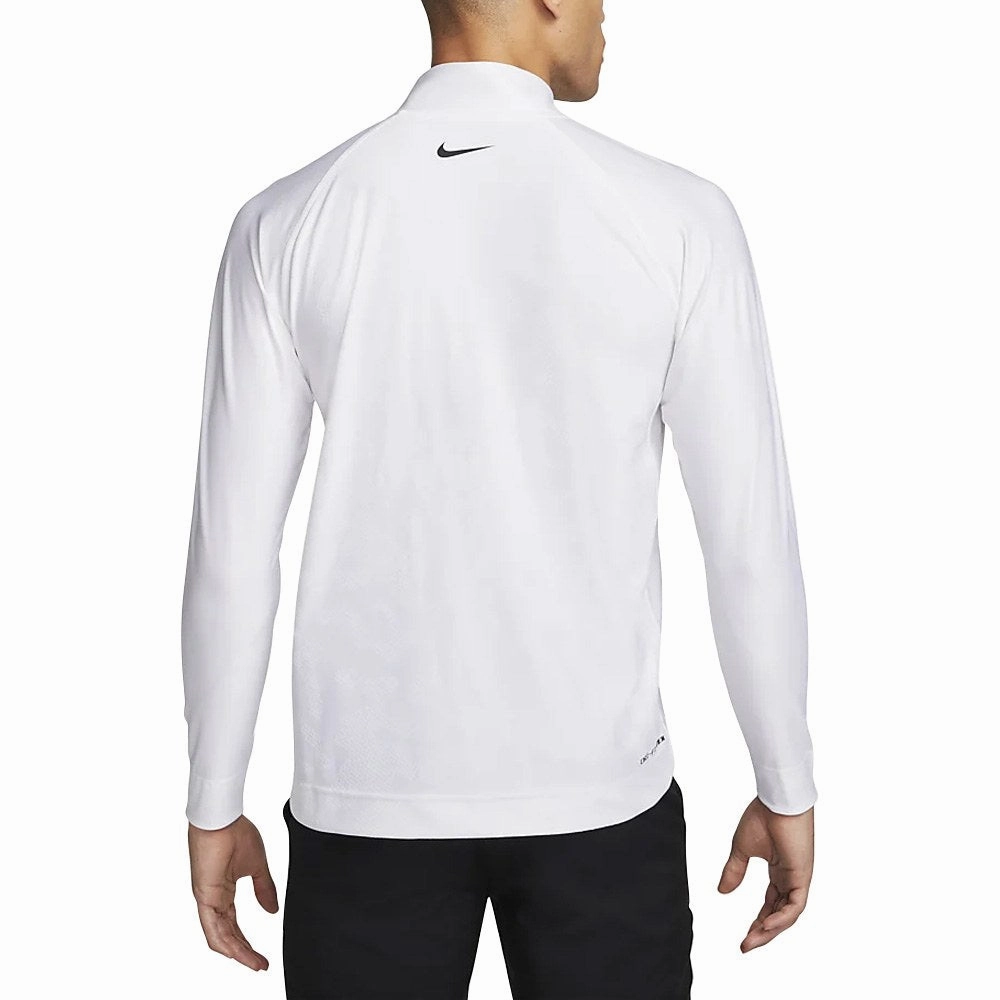 Nike Dri-FIT ADV Tour 1/2 Half Zip Golf Pullover White/Black - FW23 Men