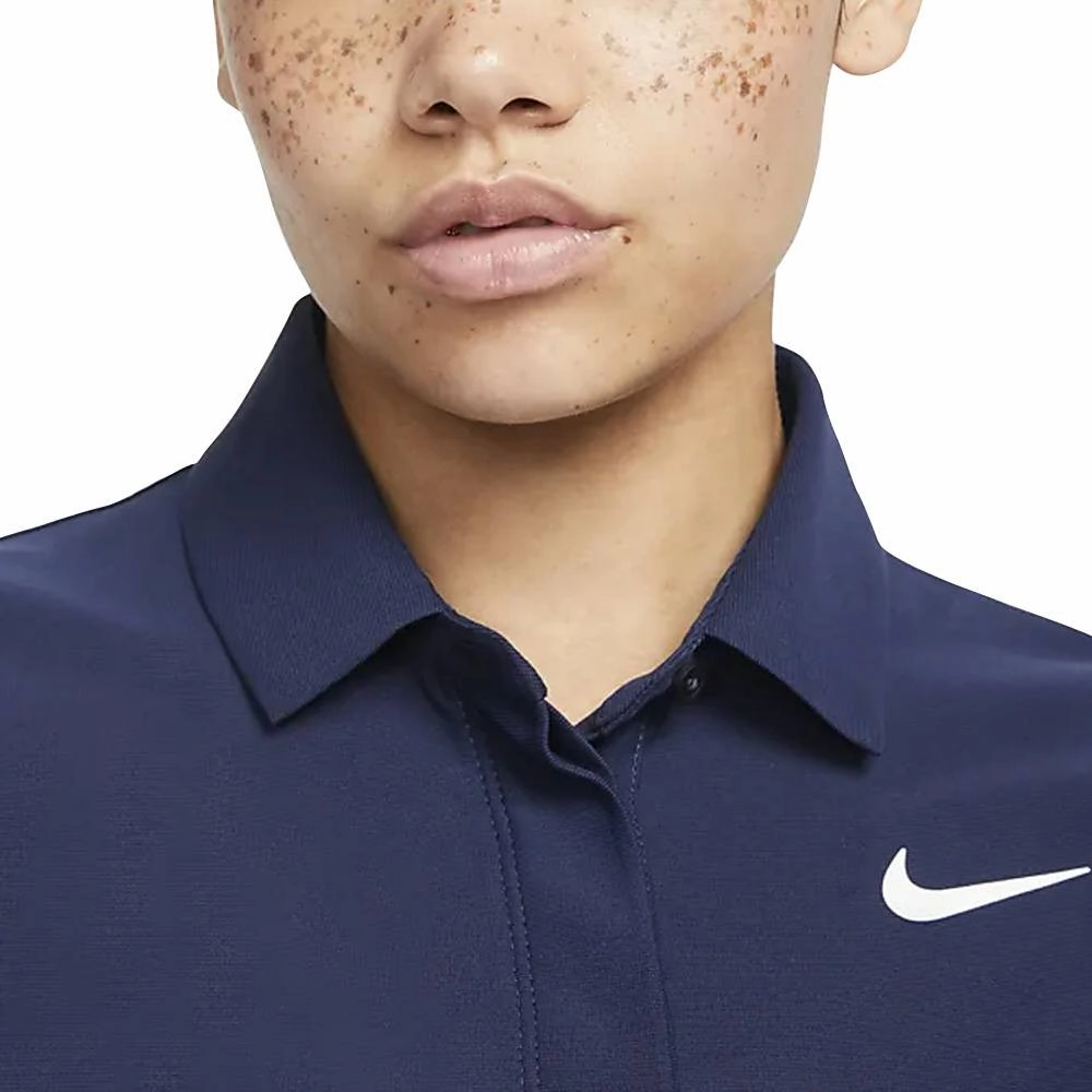 Nike Dri-FIT ADV Tour Golf Polo Midnight Navy/White - SS23 Women