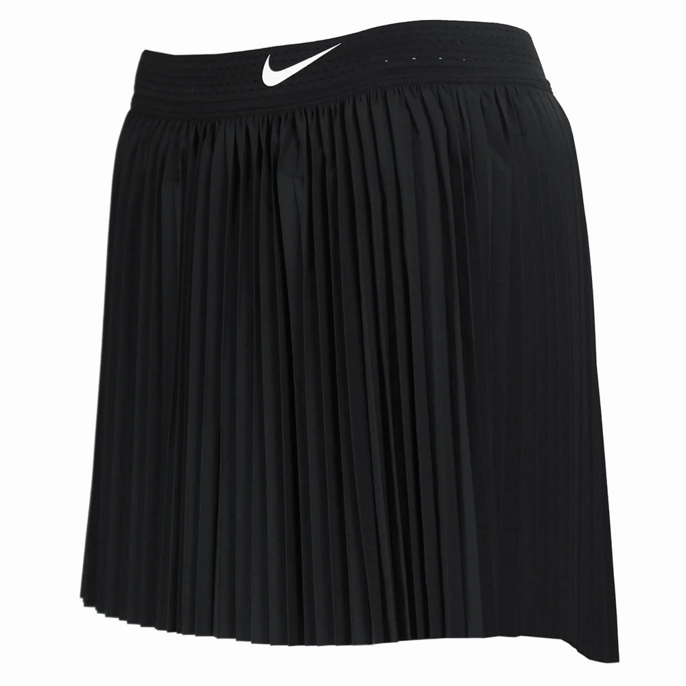 Nike Dri-FIT Advantage Pleated Tennis Golf Skirt Black/White - SS23 Women