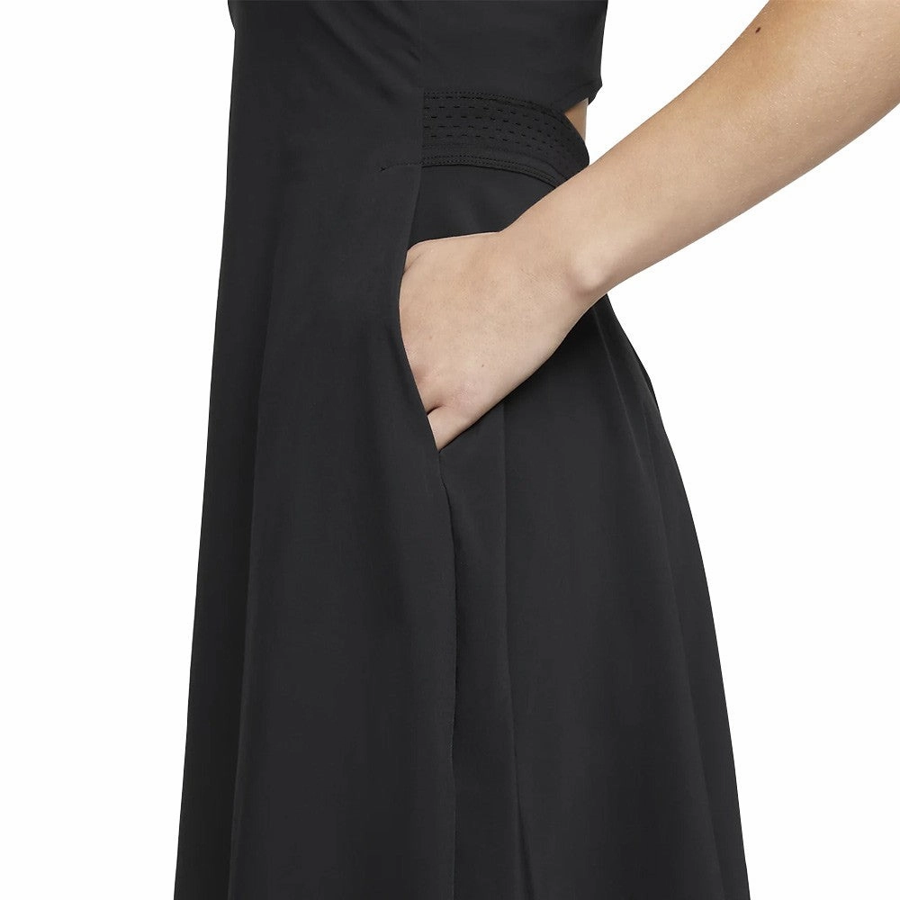 Nike Dri-FIT Advantage Tennis Golf Dress Black/White - SS23 Women
