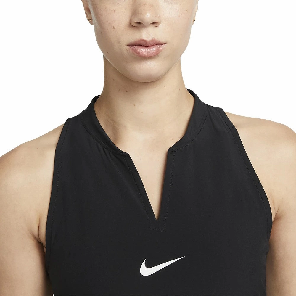 Nike Dri-FIT Advantage Tennis Golf Dress Black/White - SS23 Women