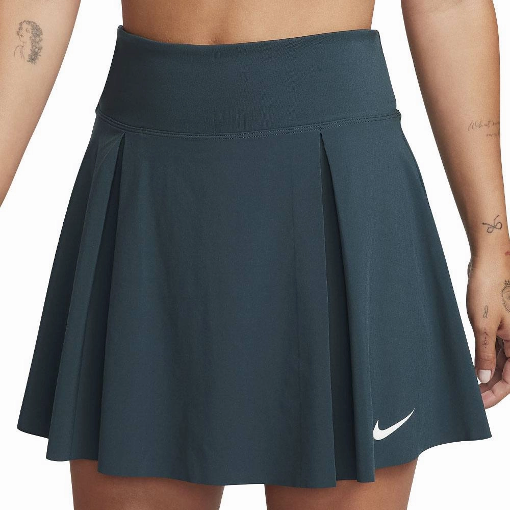 Nike Dri-FIT Advantage Tennis Golf Skirt Deep Jungle/White - SS23 Women