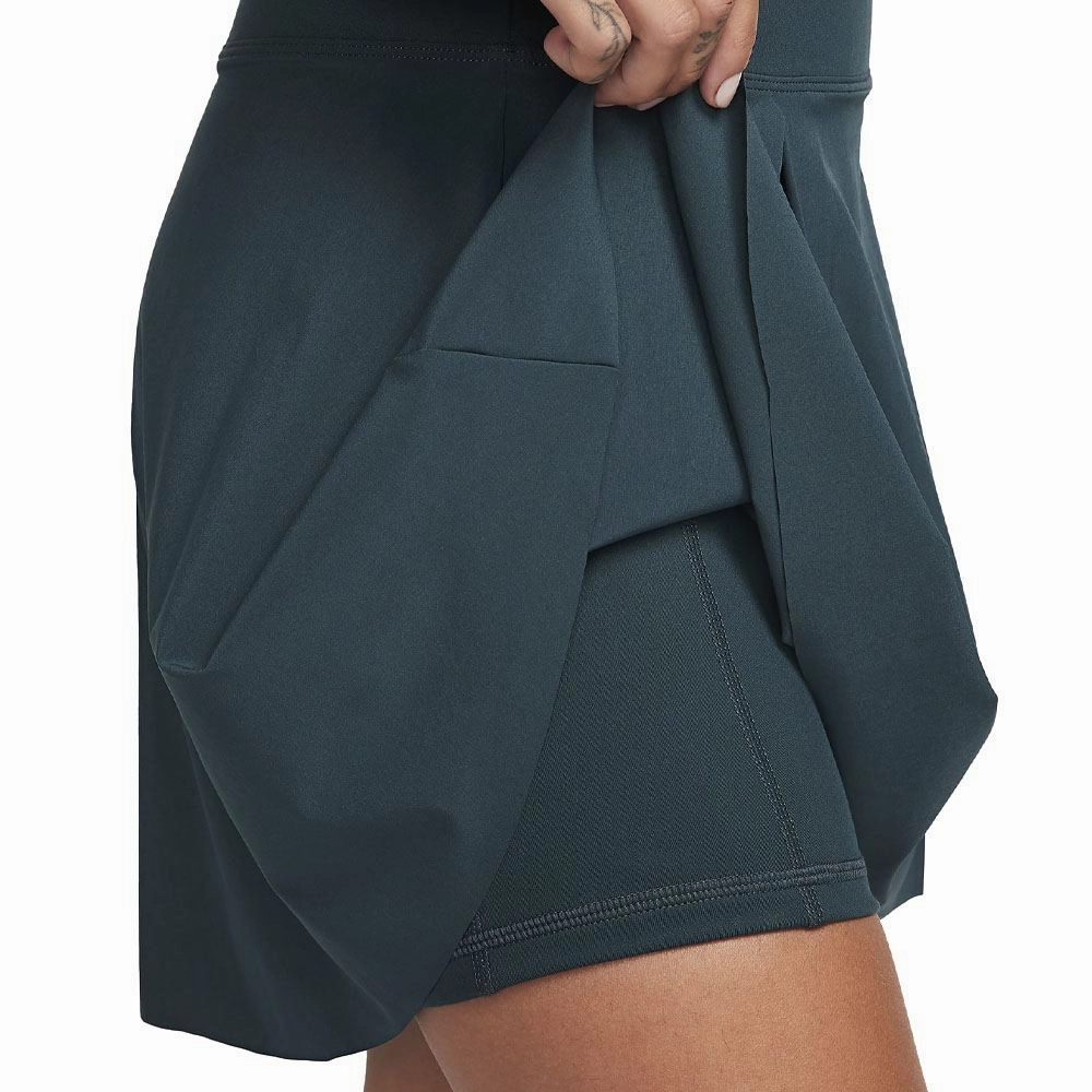 Nike Dri-FIT Advantage Tennis Golf Skirt Deep Jungle/White - SS23 Women