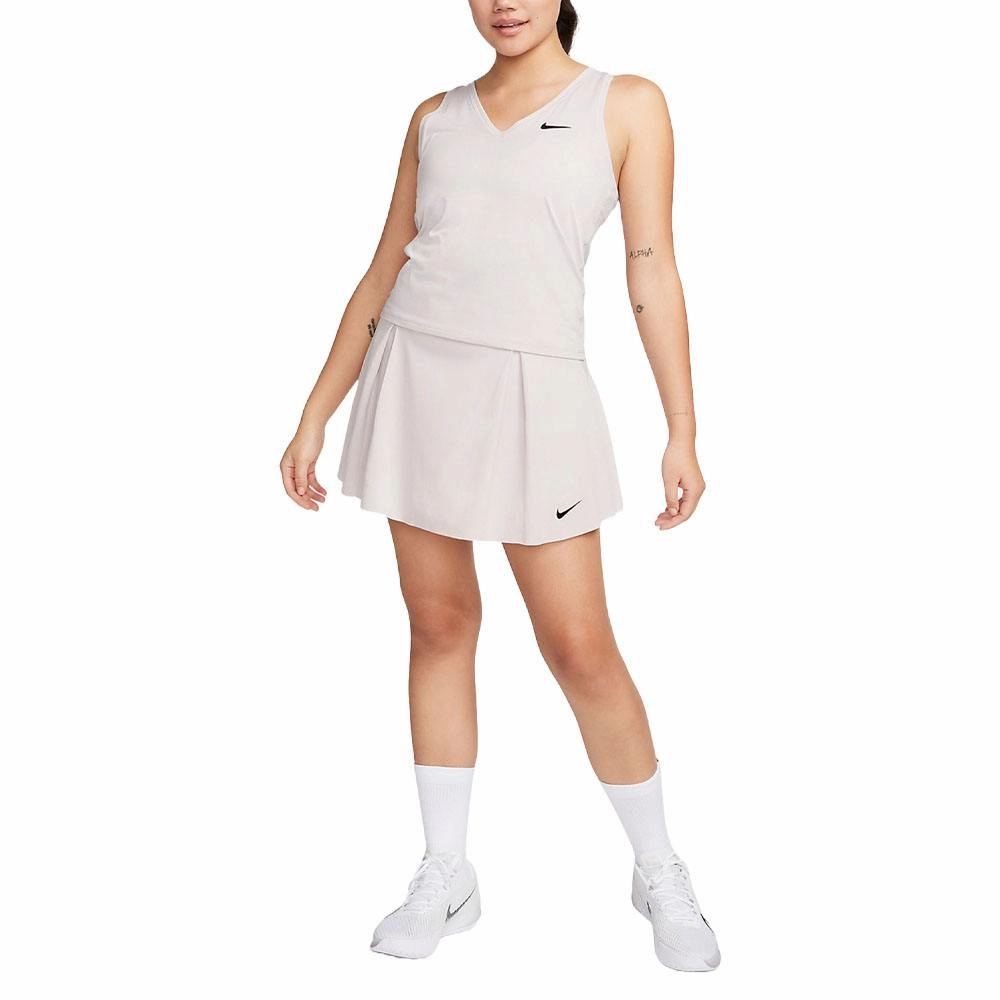 Nike Dri-FIT Advantage Tennis Golf Skirt Platinum Violet/Black - SS23 Women