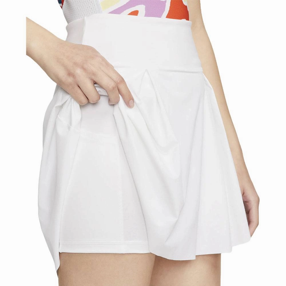 Nike Dri-FIT Advantage Tennis Golf Skirt White/Black - SS23 Women