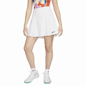 Nike Dri-FIT Advantage Tennis Golf Skirt White/Black - SS23 Women