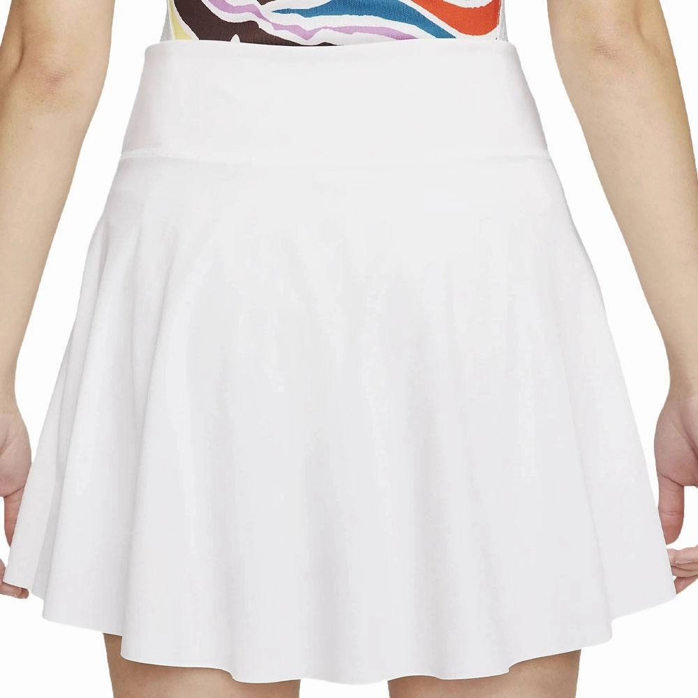 Nike Dri-FIT Advantage Tennis Golf Skirt White/Black - SS23 Women