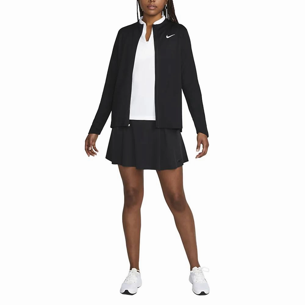 Nike Dri-FIT Club UV Advantage Full-Zip Golf Jacket Black/White - FW23 Women