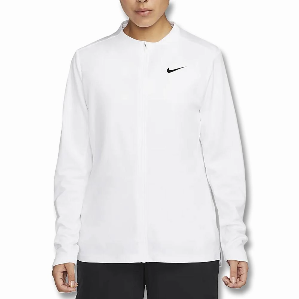 Nike Dri-FIT Club UV Advantage Full-Zip Golf Jacket White/Black - FW23 Women