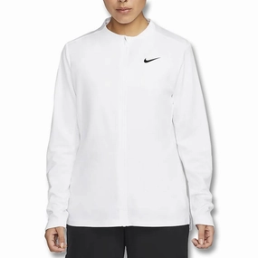 Nike Dri-FIT Club UV Advantage Full-Zip Golf Jacket White/Black - FW23 Women