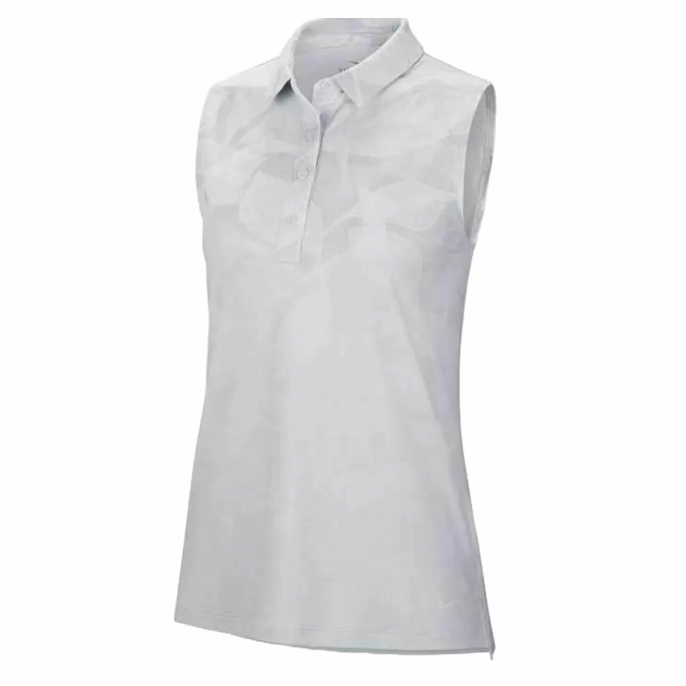 Nike Dri-FIT Fairway Print Golf Polo Pure Platinum - SU20 Women