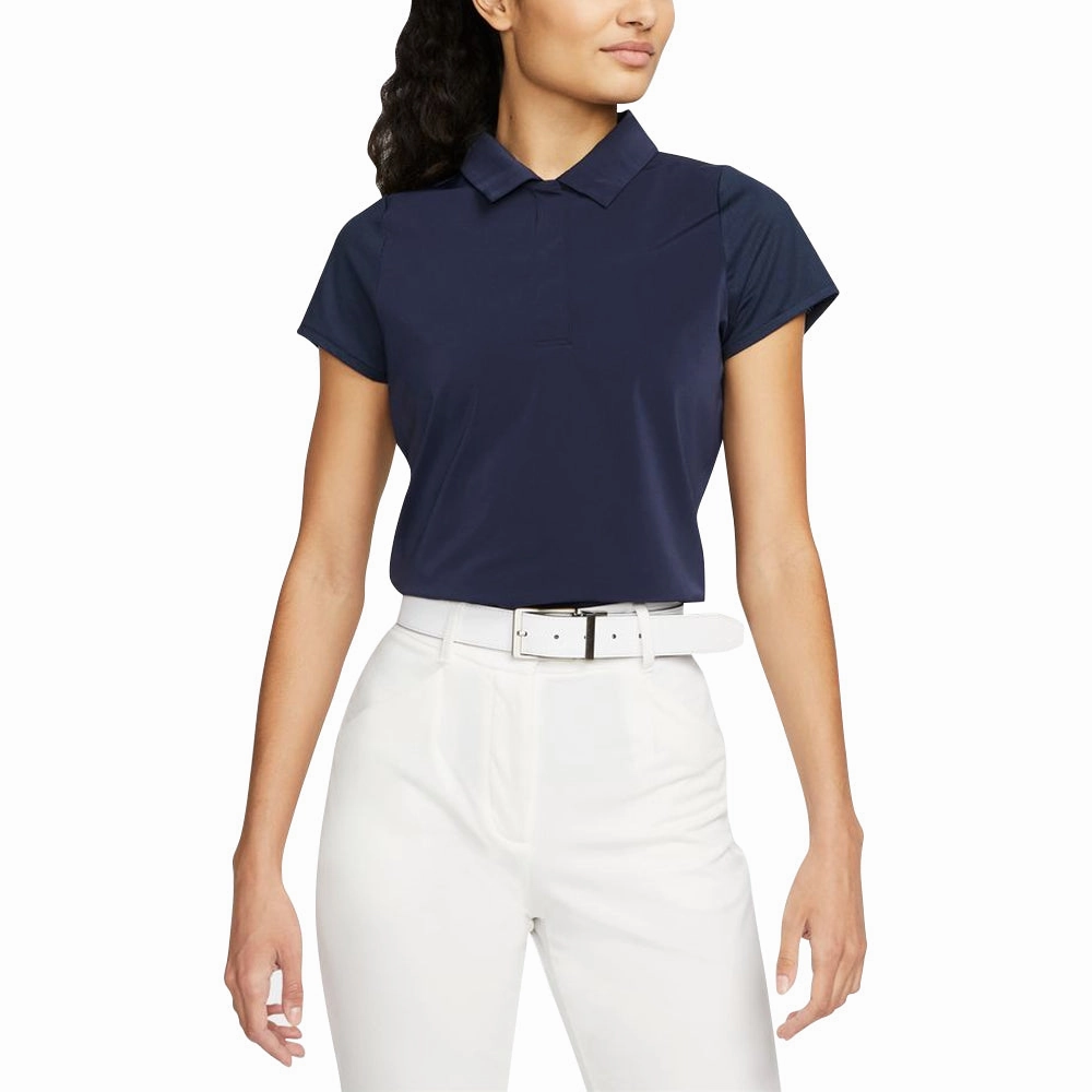 Nike Dri-FIT Golf Polo Obsidian/White - SS22 Women