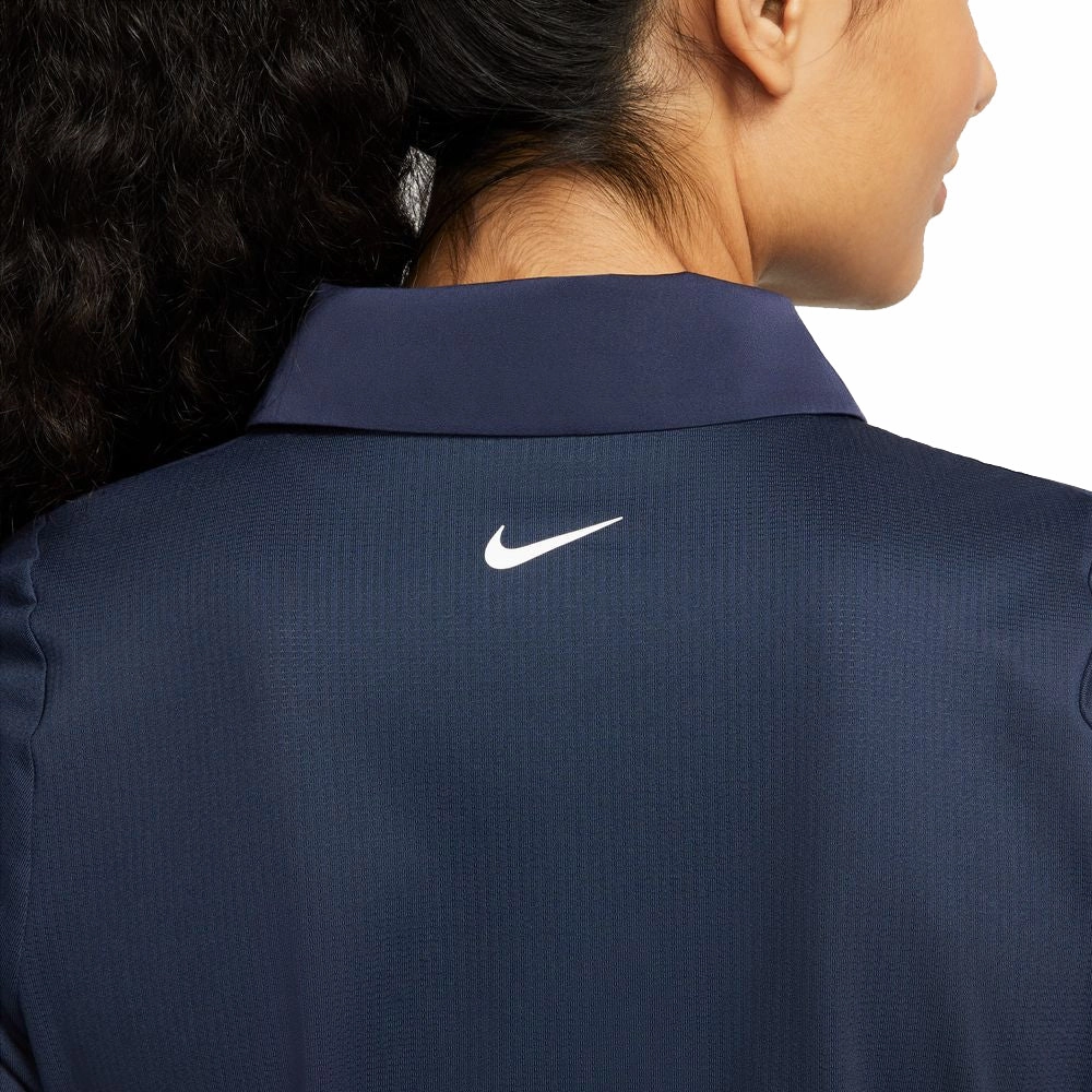 Nike Dri-FIT Golf Polo Obsidian/White - SS22 Women