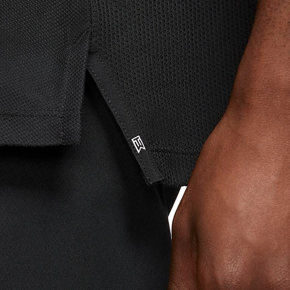 Nike Dri-FIT Tiger Woods Golf Mock Black/White - SP21 Men